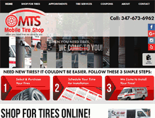 Tablet Screenshot of mobiletireshop.com